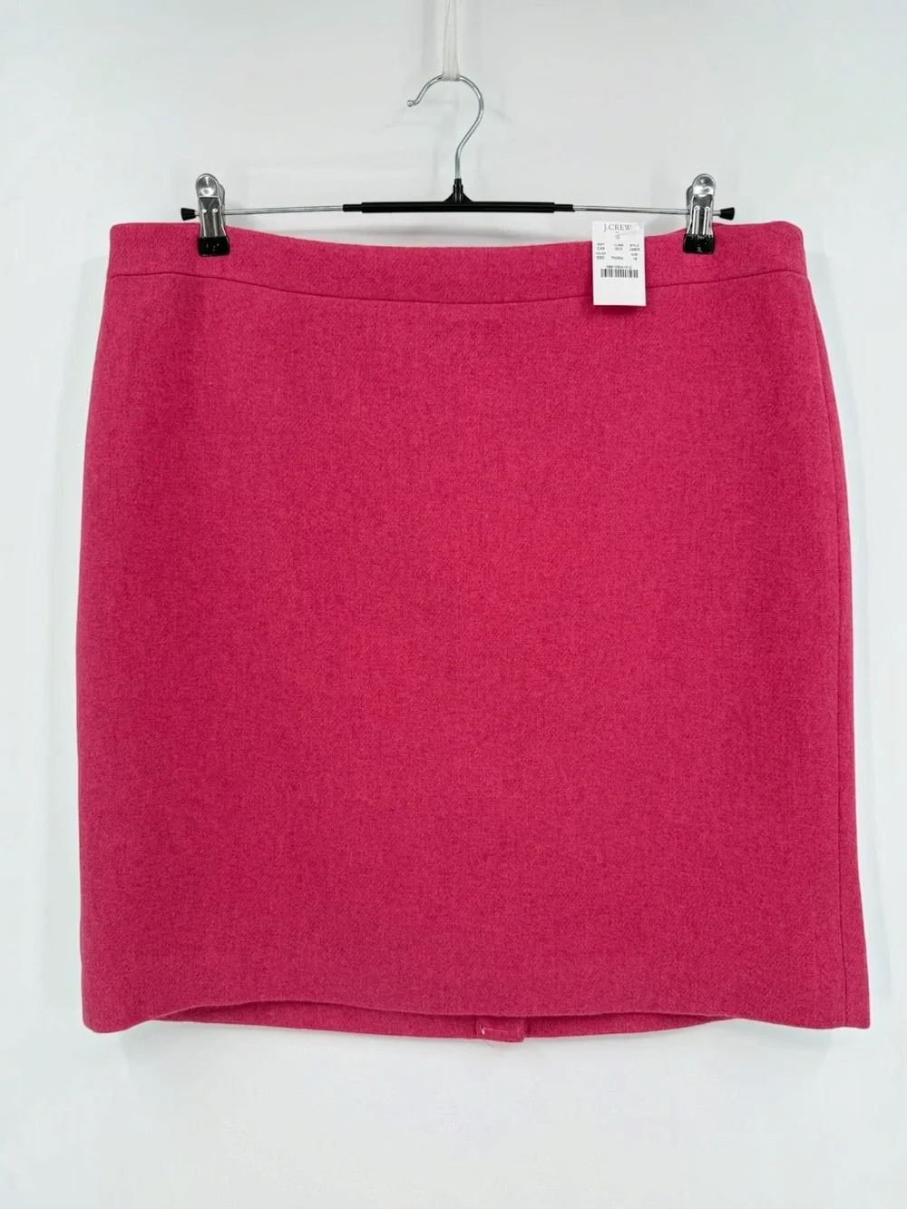 J. Crew Mercantile Wool Blend Lined PinkPencil Skirt Size 18